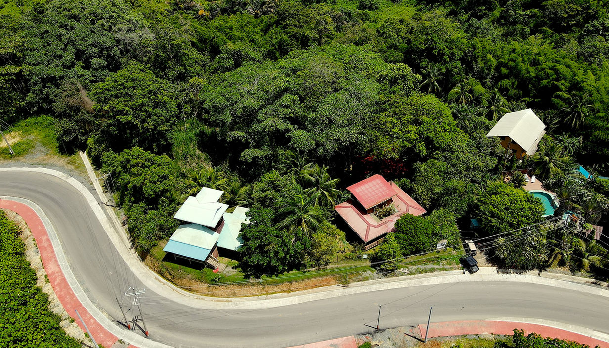 Bird view of the property