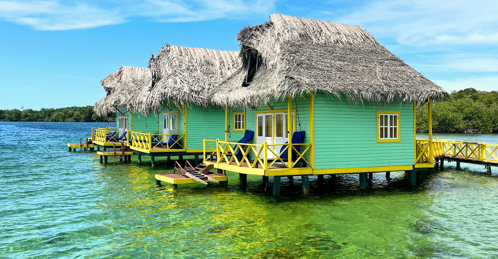 Hotel Cabins over-the-water in Bocas del Toro, Panama