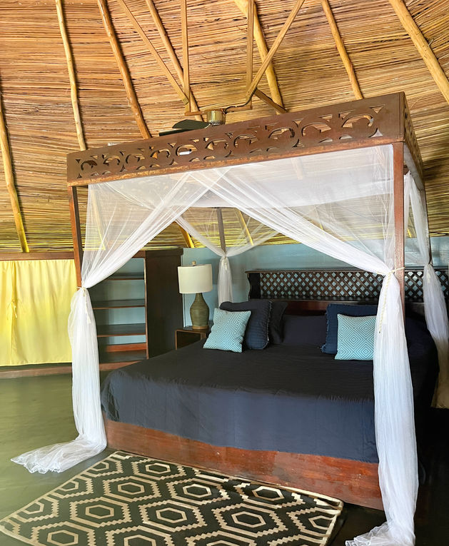 Intérieure des cabines du complexe hôtelier a Bocas del Toro