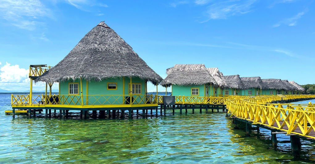 Hotel Cabins over-the-water in Bocas del Toro, Panama