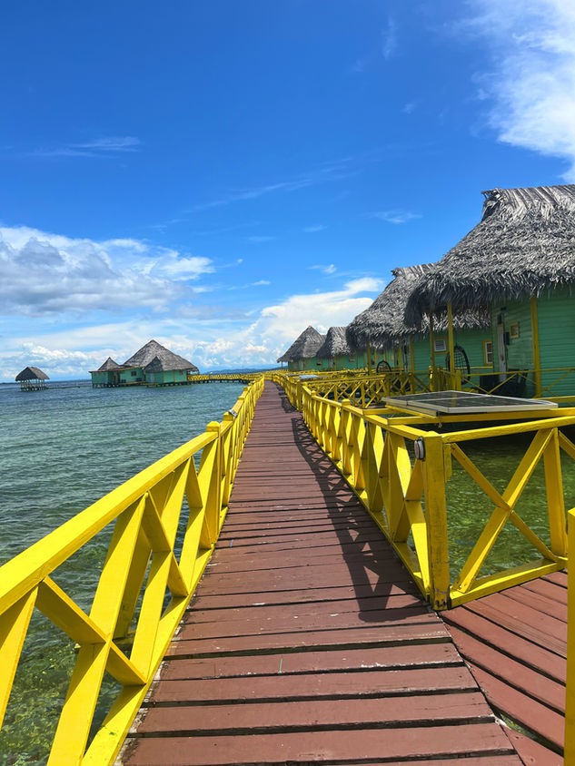 Hotel Cabins over-the-water in Bocas del Toro, Panama