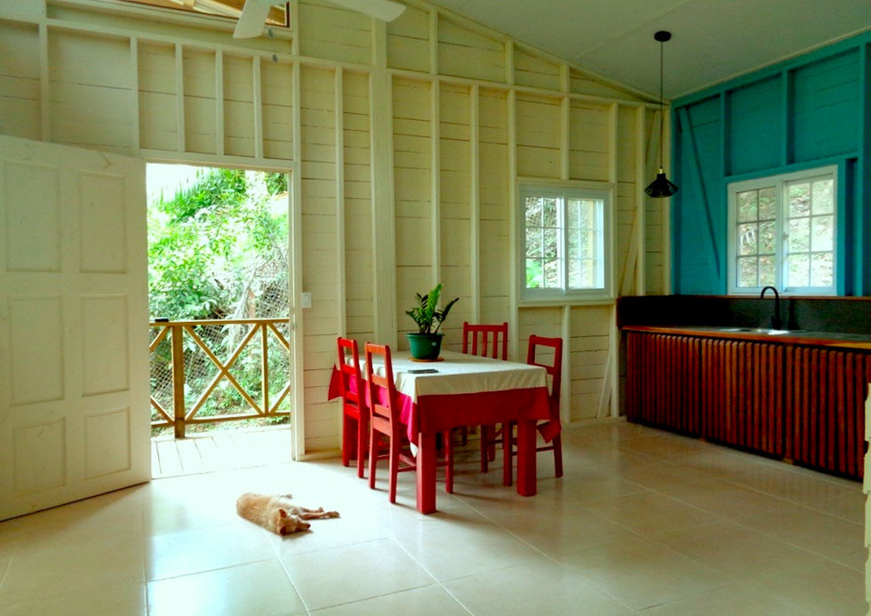 Cabin living room