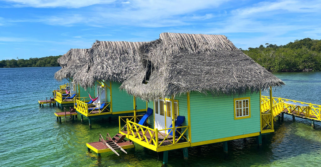 Hotel Cabins over-the-water in Bocas del Toro, Panama