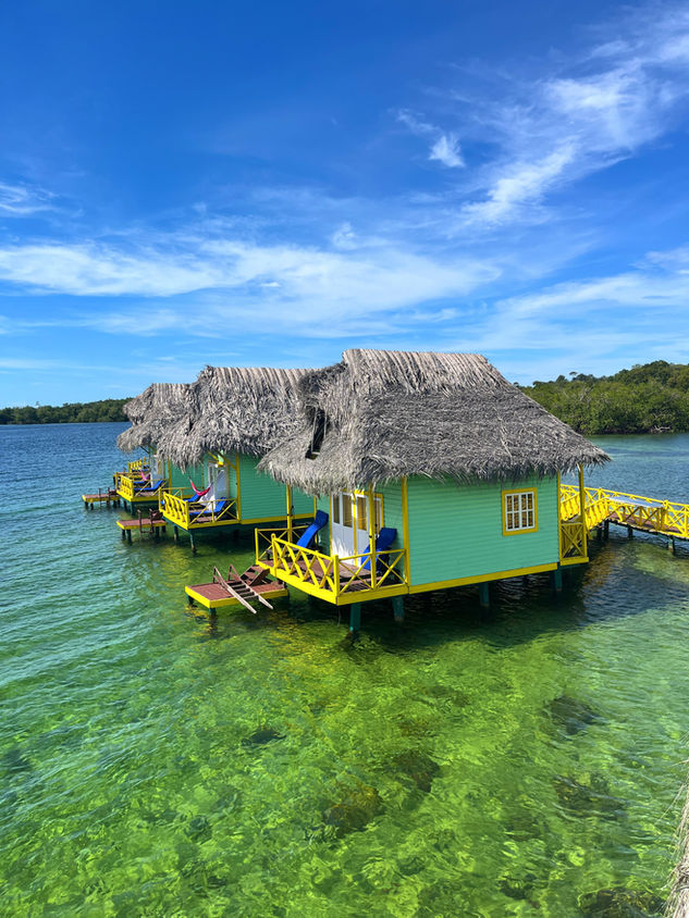Hotel Cabins over-the-water in Bocas del Toro, Panama