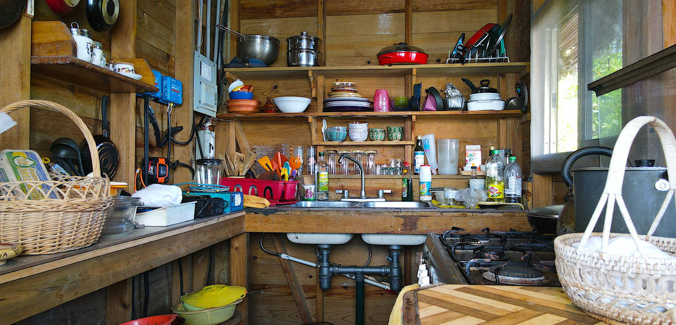 Cabin kitchen