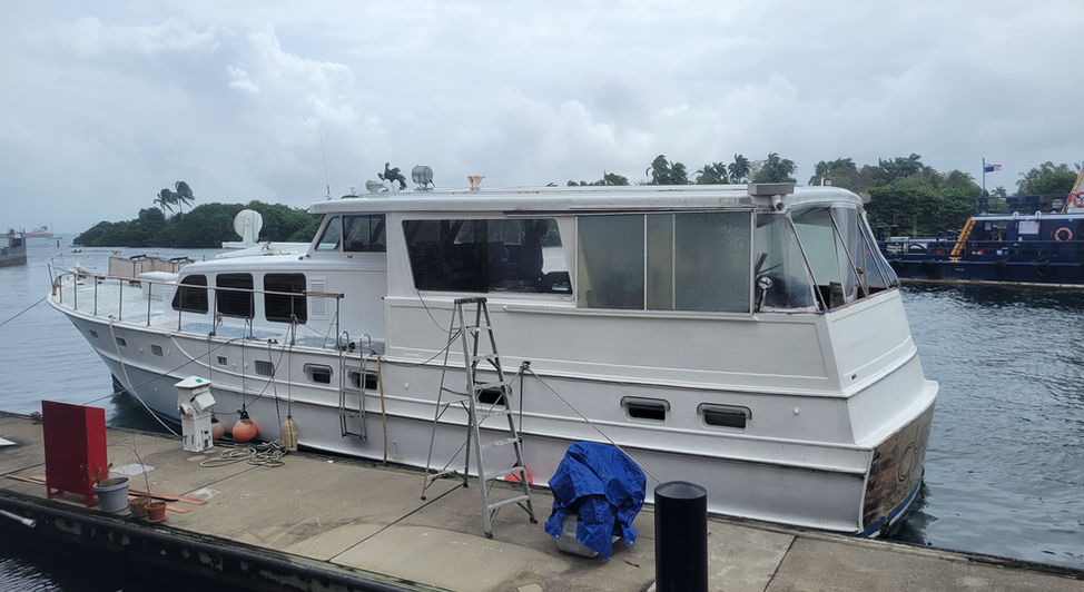 Yacht sold separately