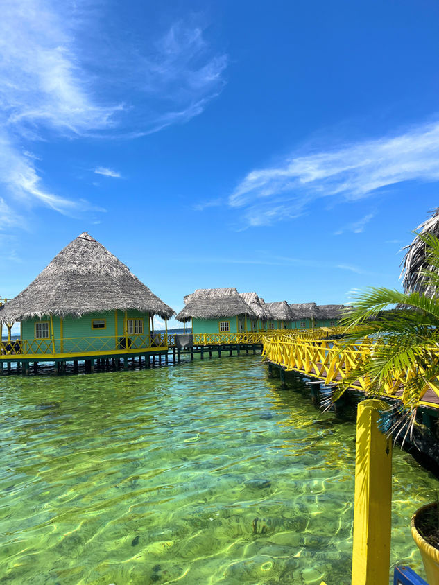 Hotel Cabins over-the-water in Bocas del Toro, Panama