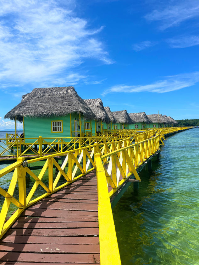 Hotel Cabins over-the-water in Bocas del Toro, Panama