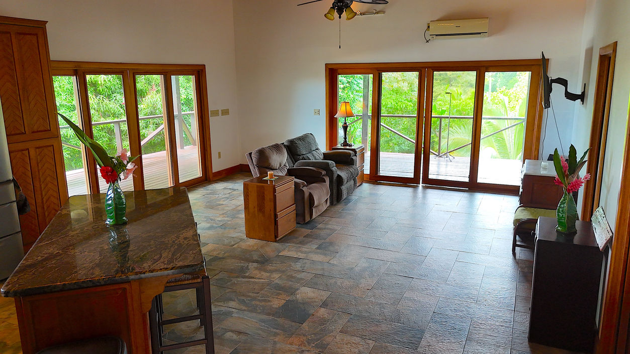 Open concept living room