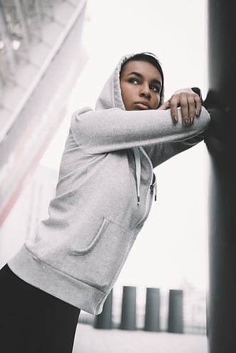 Girl in Sports Apparel
