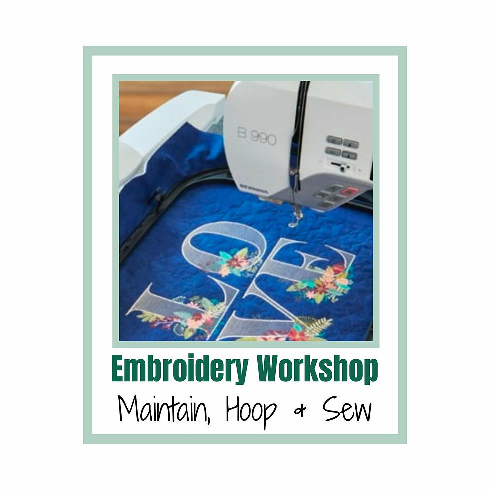 Embroidery Workshop