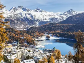 Dünyanın en ünlü kayak merkezi: ST. MORITZ