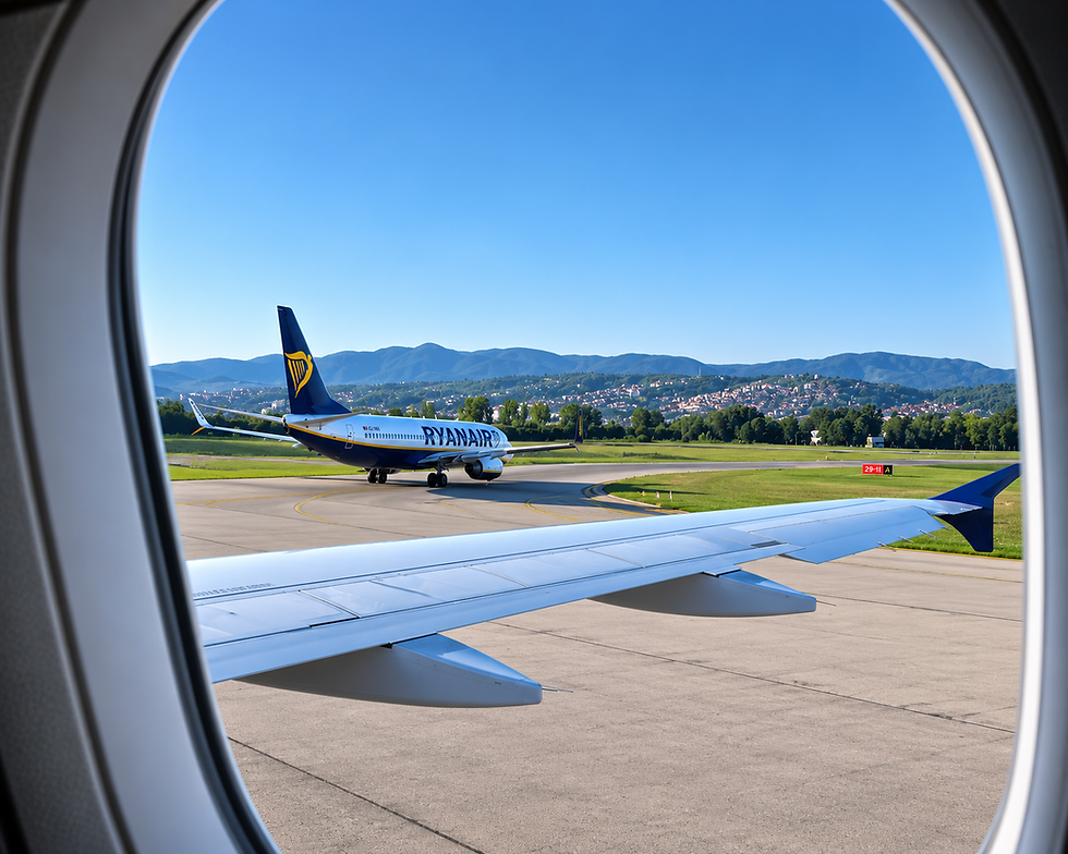 U julu kroz aerodrom Konstantin Veliki prošlo 6% više putnika – registrovano blizu 50.000 putnika