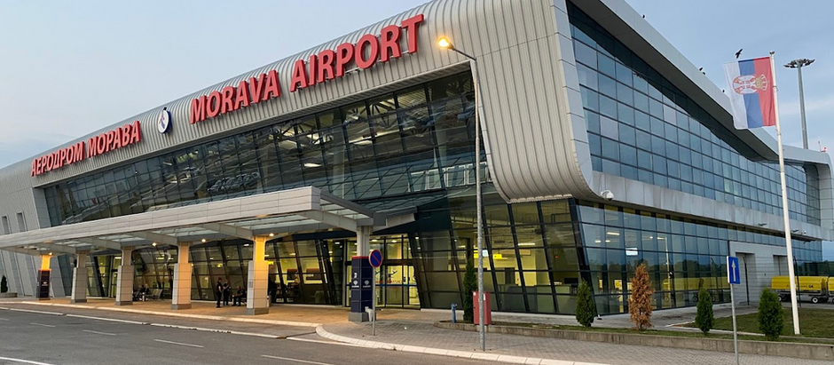 Aerodrom Morava zabeležio blagi rast broja puntika u junu