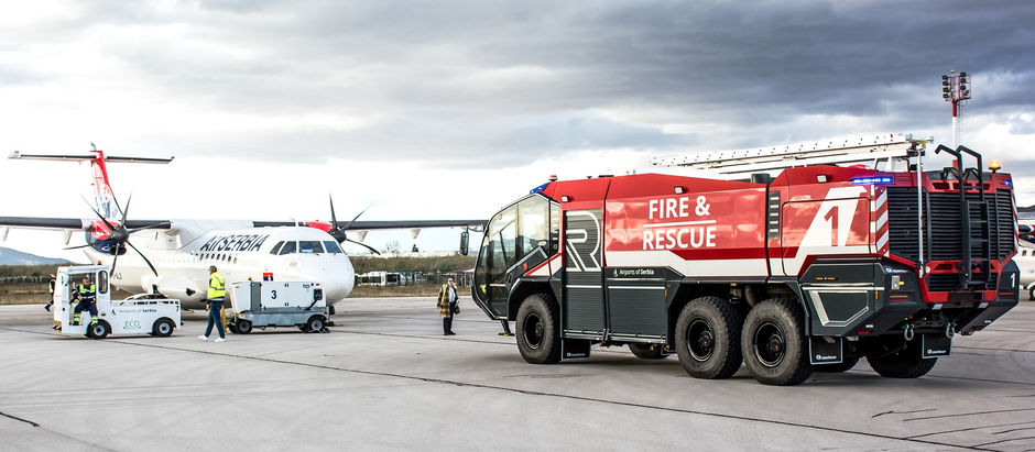 Novi pad broja putnika na niškom aerodromu- u martu skoro 11% manje putnika