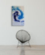 AJ Burns Bid & Beat chair