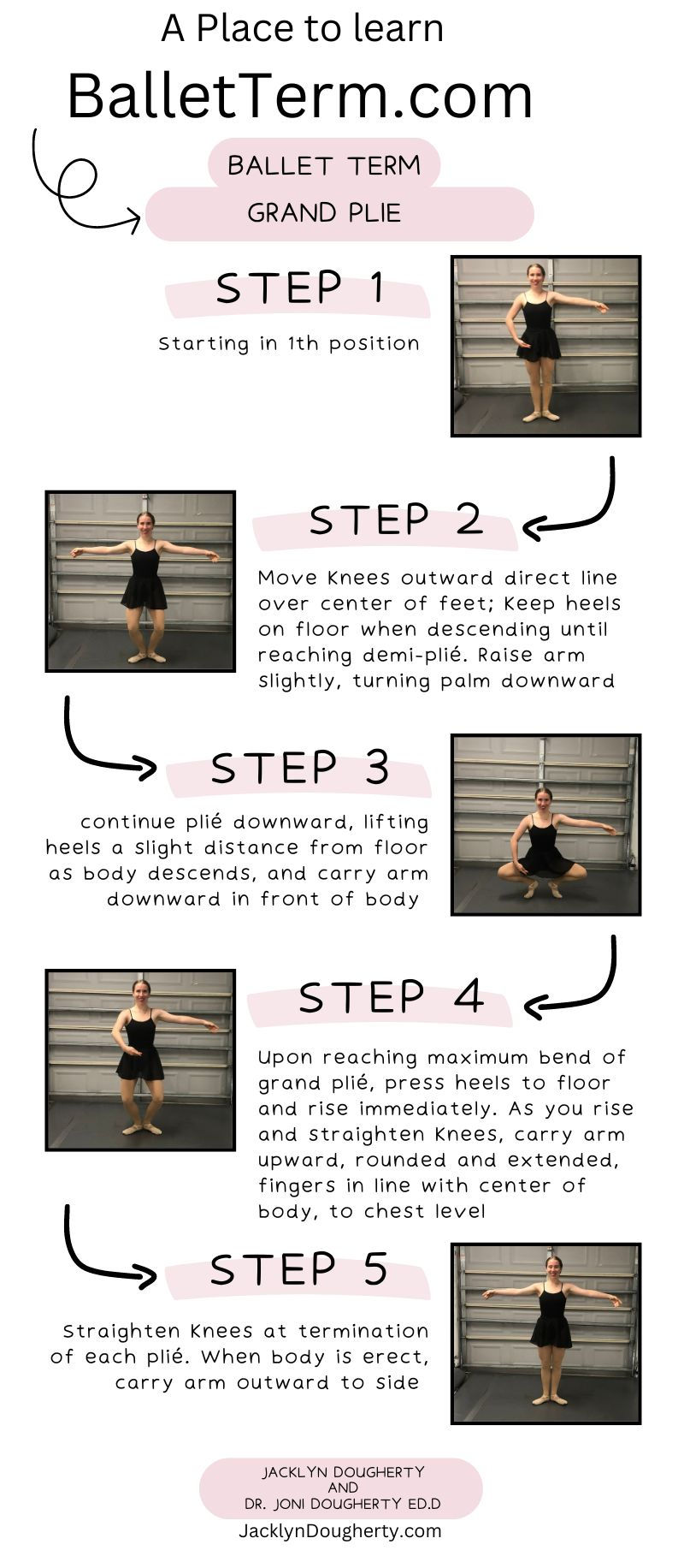 Grand Plie Ballet Term