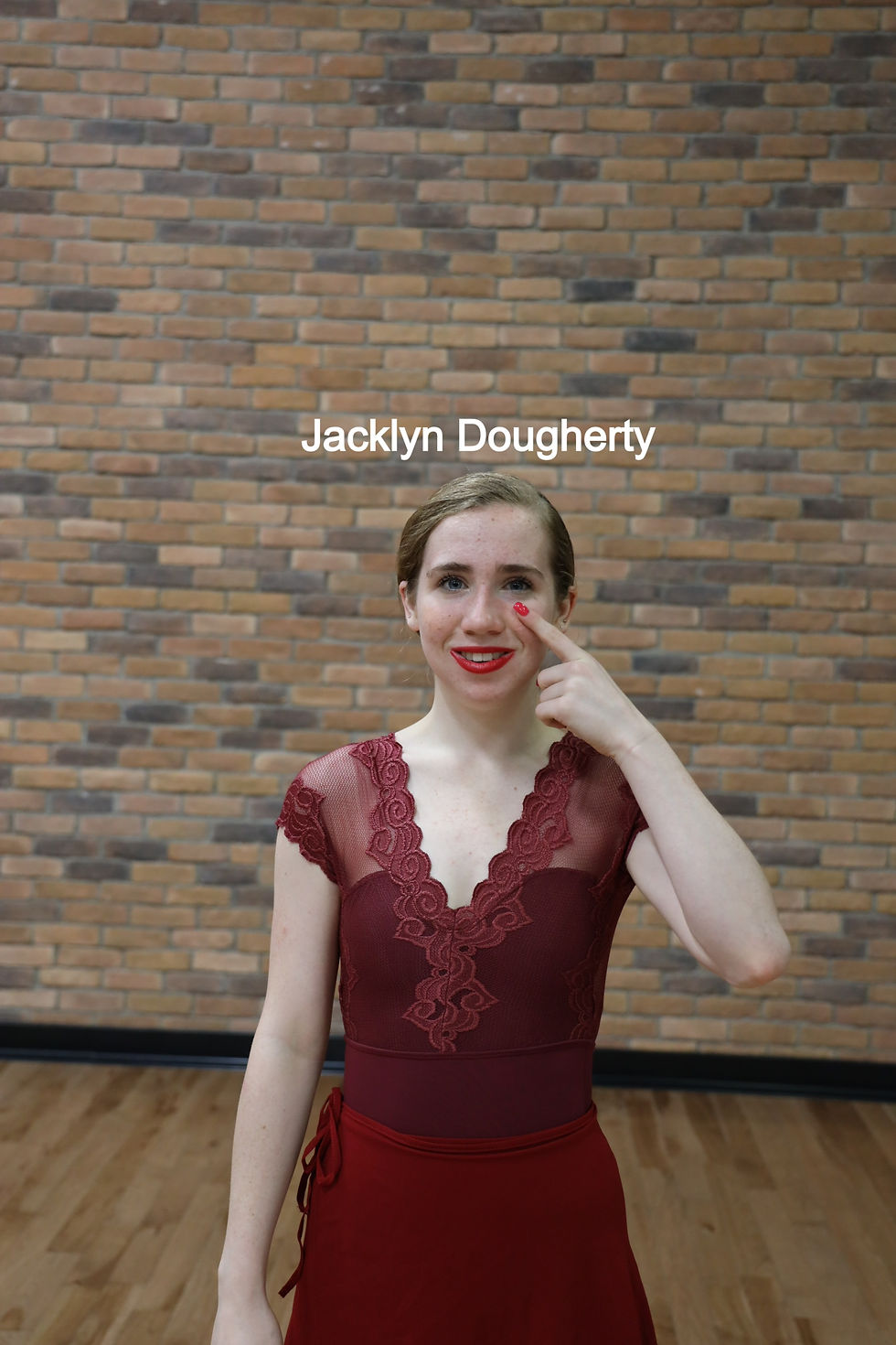 Ballet Mime Crying Jacklyn Dougherty