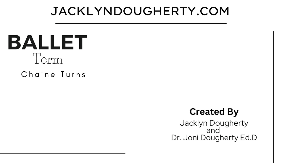 Learn every ballet term online with Jacklyn Dougherty #ballet #jacklyndougherty