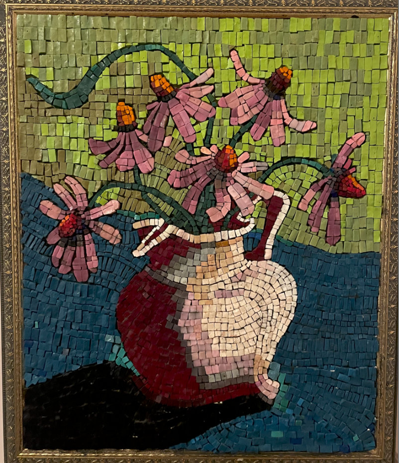 Brooklyn Coneflowers 2011 smalti kay sirianni