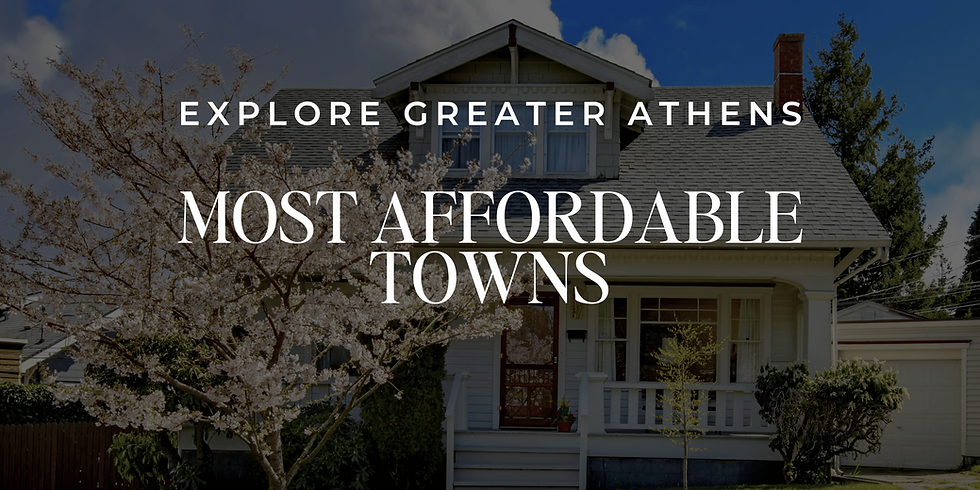 Discover Affordable Towns in Greater Athens, Georgia