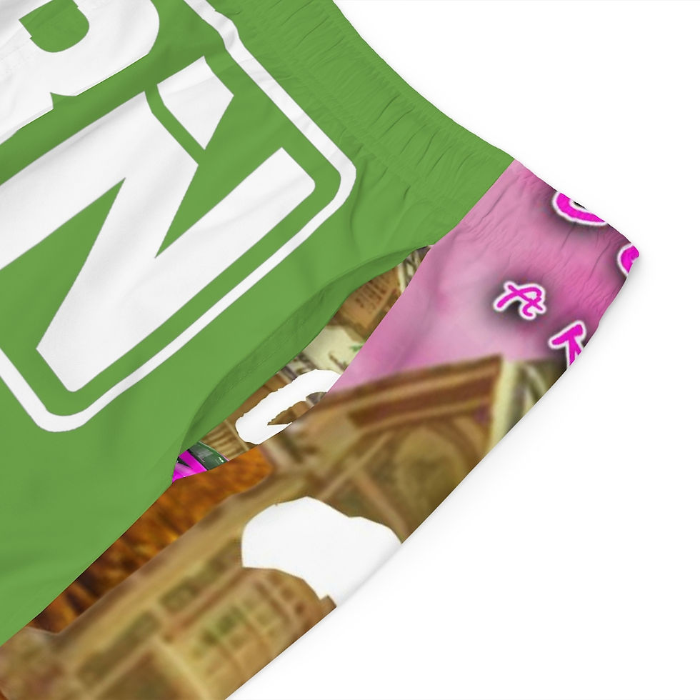 Miniatura: Pantalones cortos trampa verde