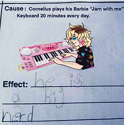He is a big nerd