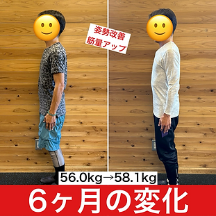 50代男性お客様のビフォーアフター