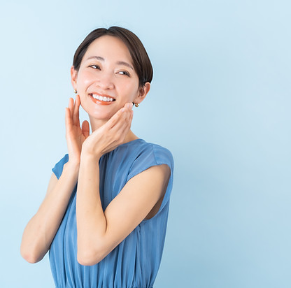 綺麗な肌の女性