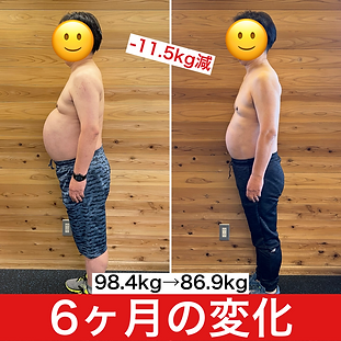 50代男性お客様のビフォーアフター