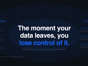 Why Pharma's Data Security Model Is Built for a World That No Longer Exists