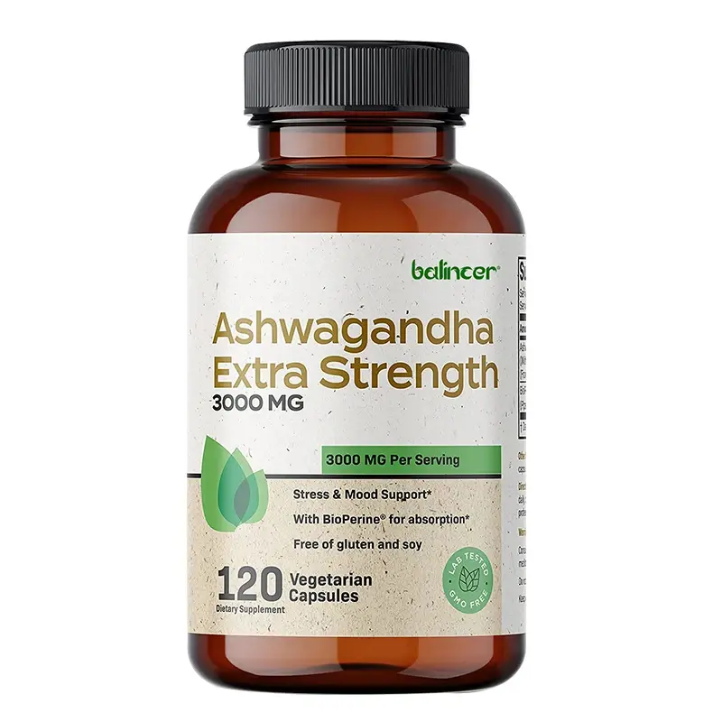 Balincer Ashwagandha Capsules | Ashwagandha Extract Supplement | Boost Energy, R