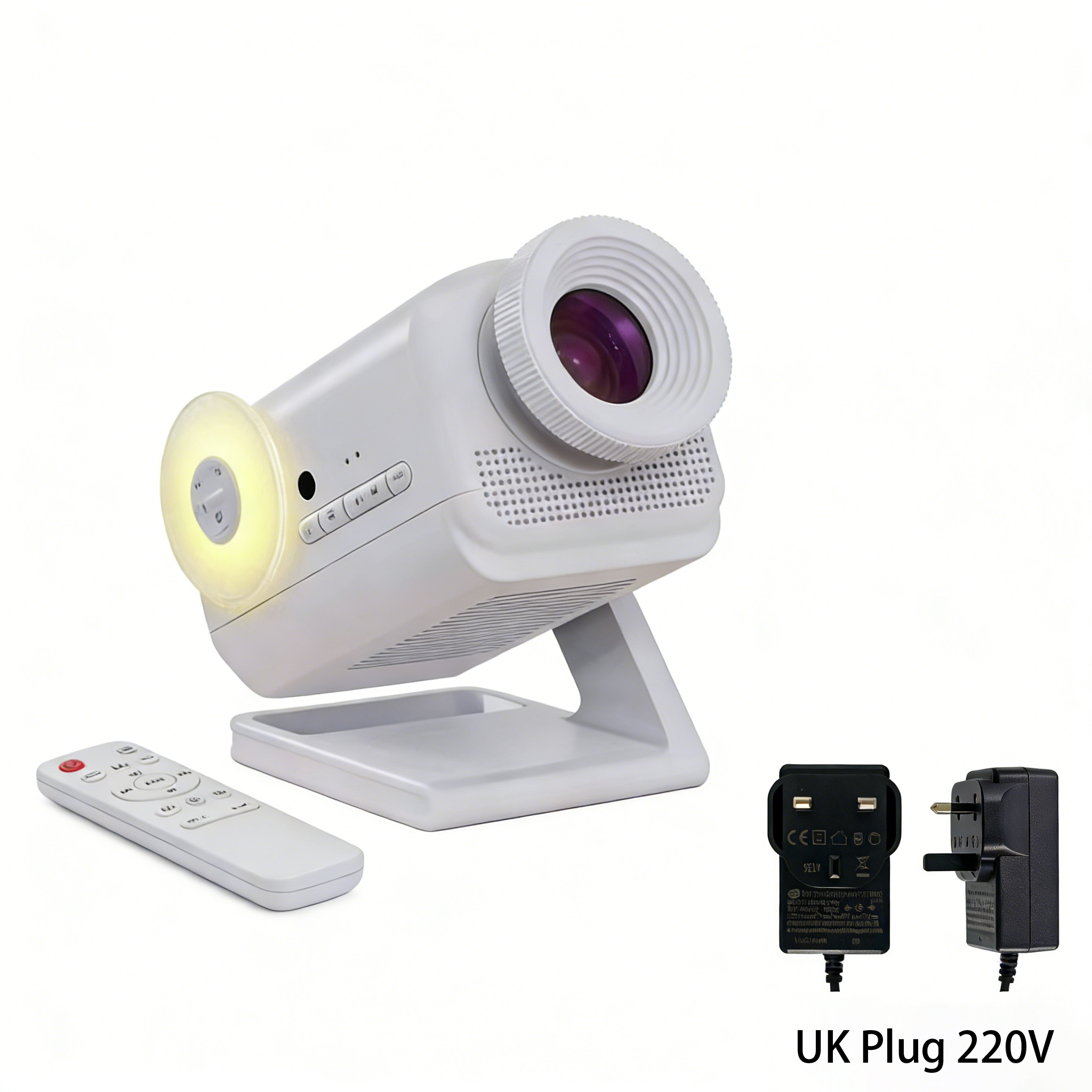Holographic Star Projector: 60 Dynamic Scenes, 3D HD Floating, Home Cinema Effec