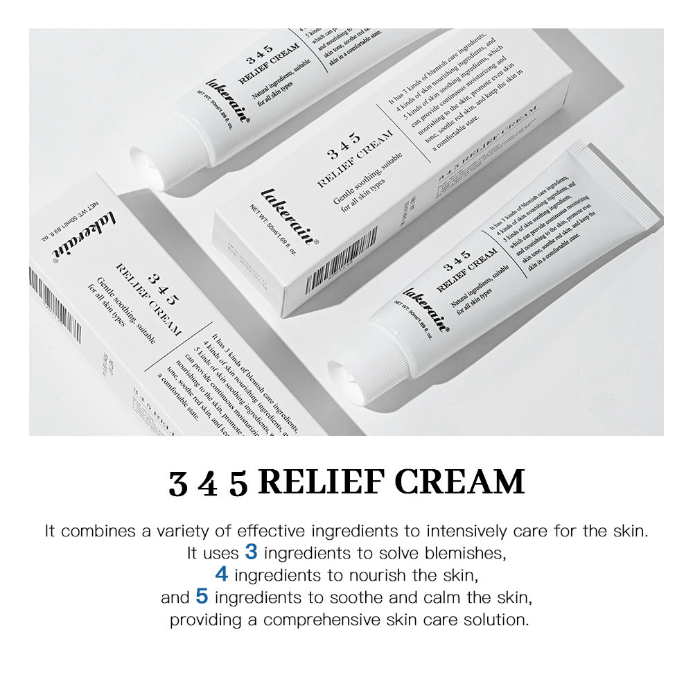 345 Soothing Cream | Daily Face Moisturizer | Spot Treatment || For All Skin Typ