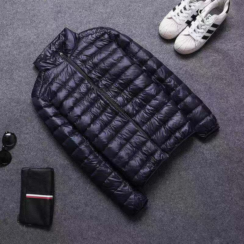 New Autumn and Winter Zipper Cotton-Padded Clothes Jacket Men's Fashion Hooded S