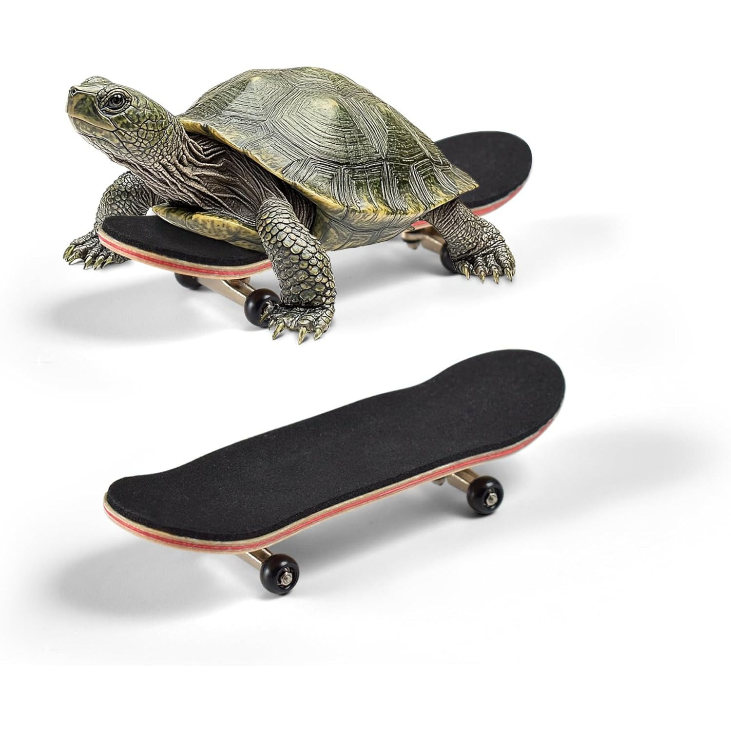 Turtle Skateboard Mini With Anti-Slip Pad, Smooth Rolling Wheels for Turtles, To