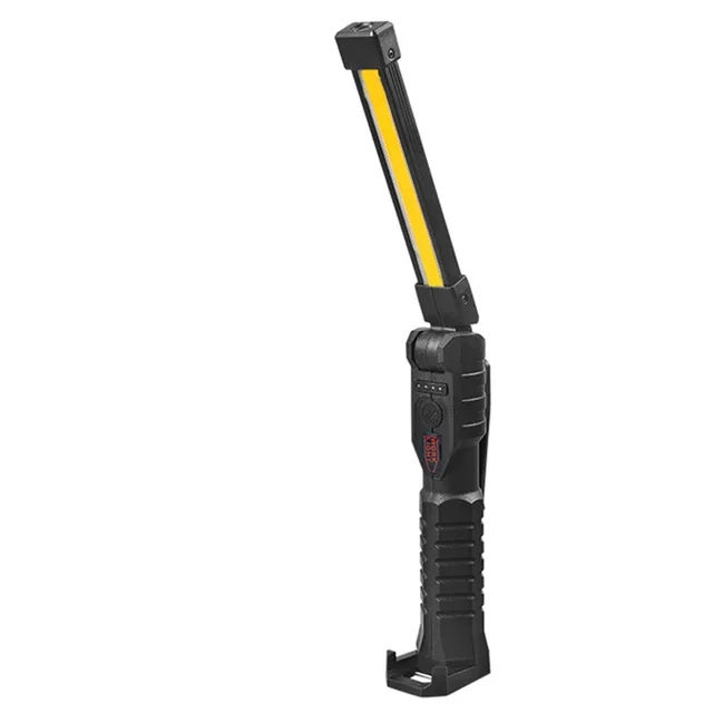 Portable Fold LED Flashlight Strong Magnet COB Working Light Type C Rechargeable