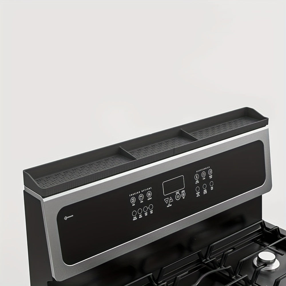 Magnetic Stove Top Shelf Over the Stove Spice Rack with Fall-Proof Design Univer