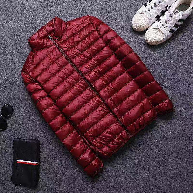 New Autumn and Winter Zipper Cotton-Padded Clothes Jacket Men's Fashion Hooded S