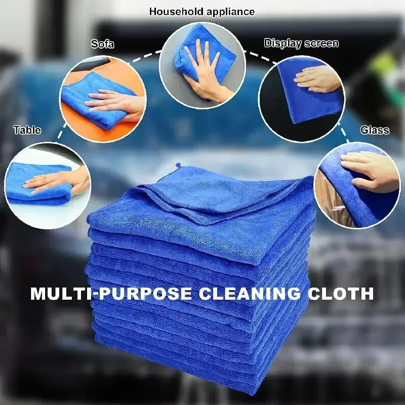 Microfiber Cleaning Cloths Lint Free Microfiber Cleaning Towel Cloths Reusable C