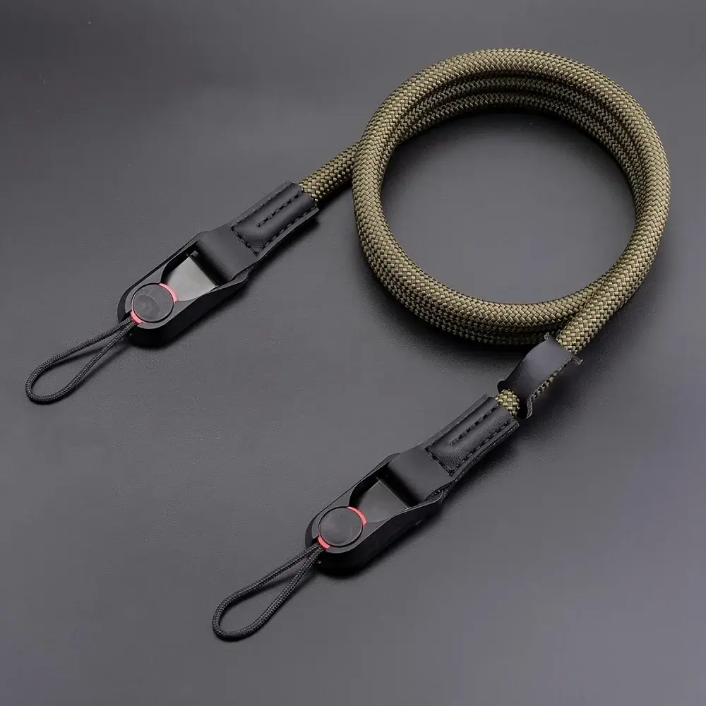 Quick Release Round Rope Camera Strap Fast Detachable Shoulder Strap for DSLR Mi