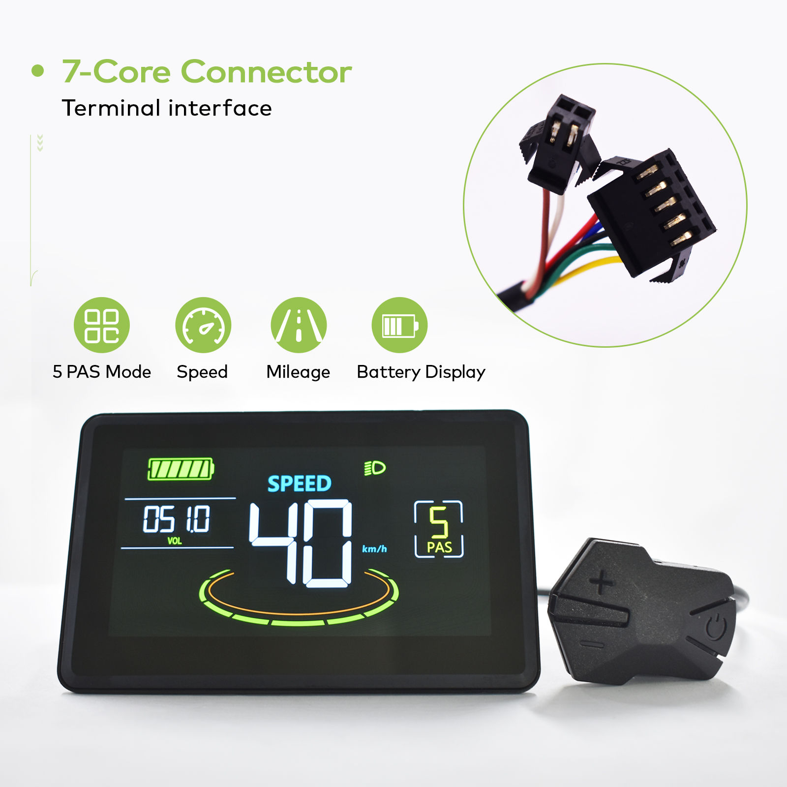 H6C 【Haytrix】 Odometer Applicable To UART2 Wired Bicycle Speedometer Automat product image 6