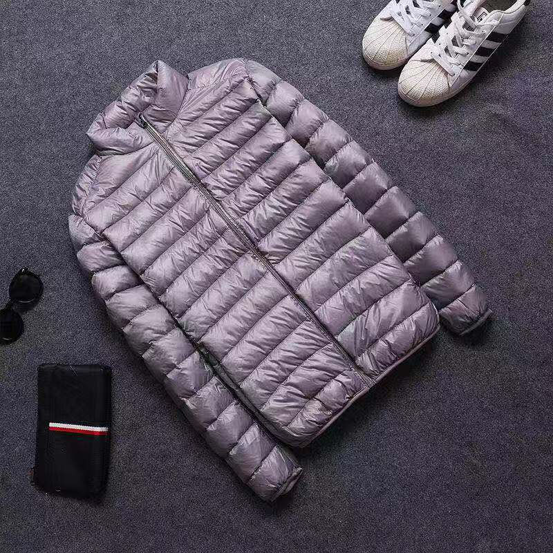 New Autumn and Winter Zipper Cotton-Padded Clothes Jacket Men's Fashion Hooded S