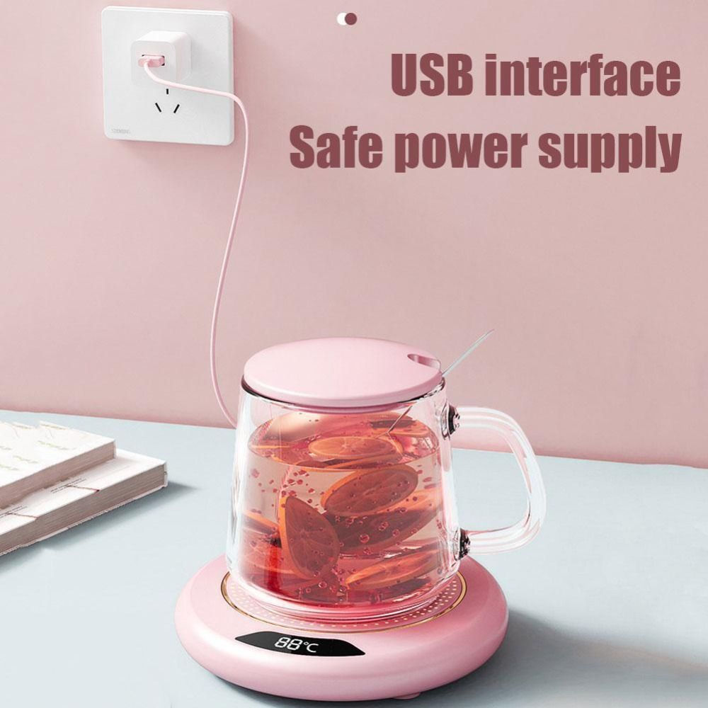 Intelligent Constant Temperature Warming Coaster Coffee Mug Warmer with 3 Temper