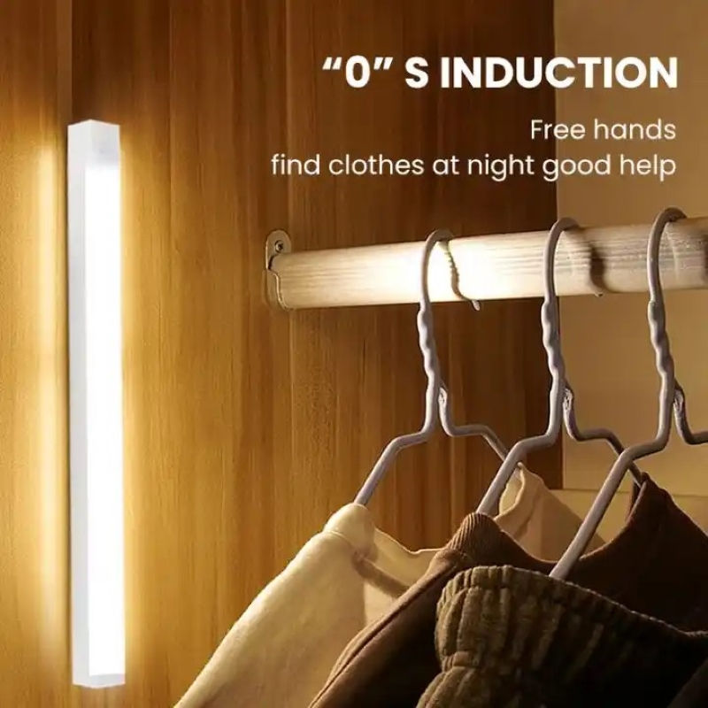 Motion Sensor Lamp Night Light Wireless LED USB Type C Rechargeable Lamp for Kit