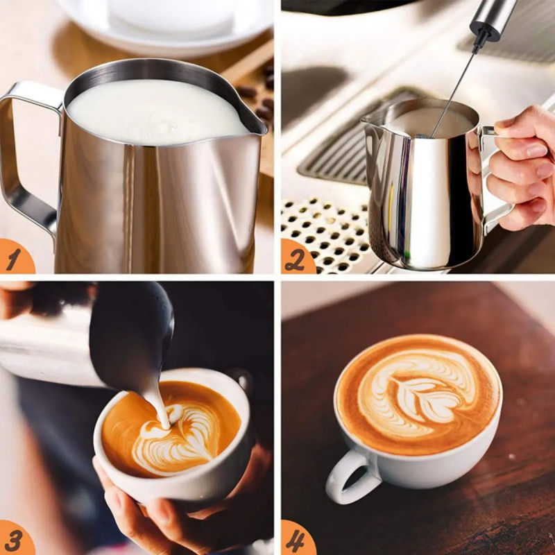 Stainless Steel Speed Milk Frother Coffee Multi Purpo