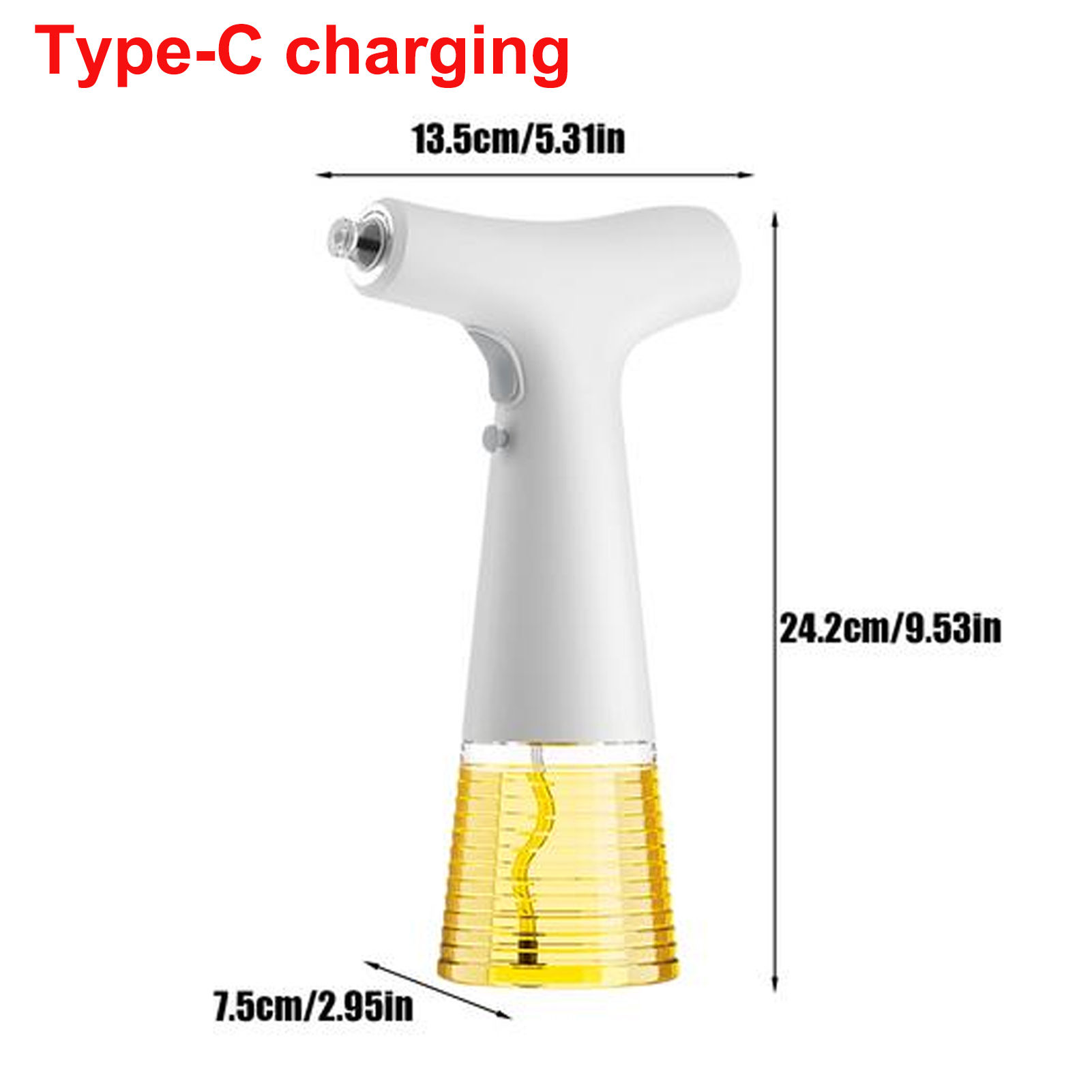 Electric Oil Sprayer Kitchen Utensils Oil Sprayer USB Charging BBQ Novelty Acces