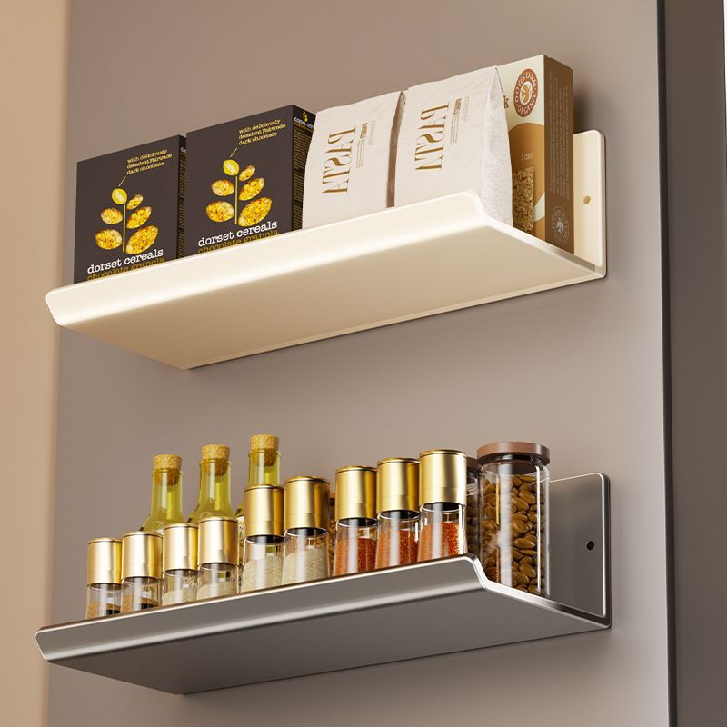 Magnetic Kitchen Refrigerator Storage Rack Without Punching Wall-mounted Condime