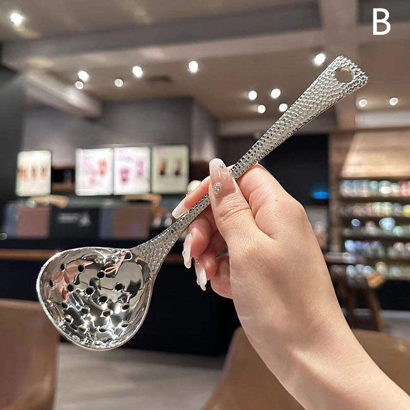 Stainless Steel Soup Spoon Deepen Large Capacity Spoon Silver Mirror Polished Fl
