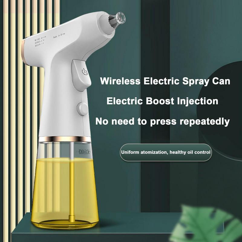 Electric Oil Sprayer Kitchen Utensils Oil Sprayer USB Charging BBQ Novelty Acces